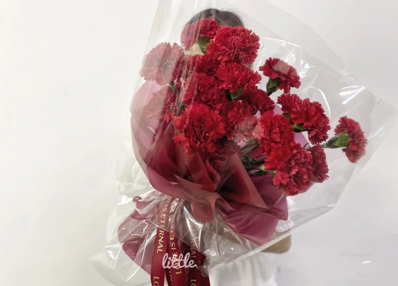 紅色康乃馨｜ Red carnations bouquet