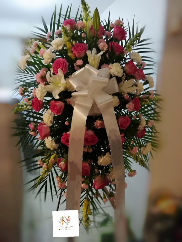 花圈120 Standing Spray Wreath