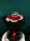 33枝黑紗紅玫瑰｜ 33 Red Roses Bouquet