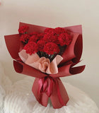 紅色康乃馨|Red Carnations Bouquet