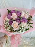 11枝玫瑰花束 ｜ 11 Mix Color Roses bouquet