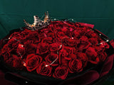 紅玫瑰黑紅款｜ Red Roses bouquet