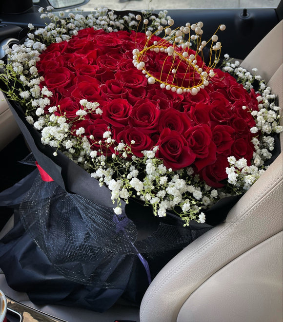 紅玫瑰花束 | Red Roses Bouquet