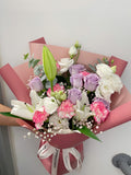 粉色混合花束| Mix Color Bouquet