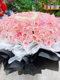 299枝粉色玫瑰｜ 299 Pink Roses Bouquet ( Pre-Order)