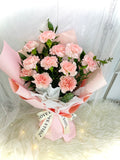 粉色康乃馨｜ Pink Carnations Bouquet