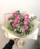 紫色玫瑰花束 ｜  Purple Roses Bouquet
